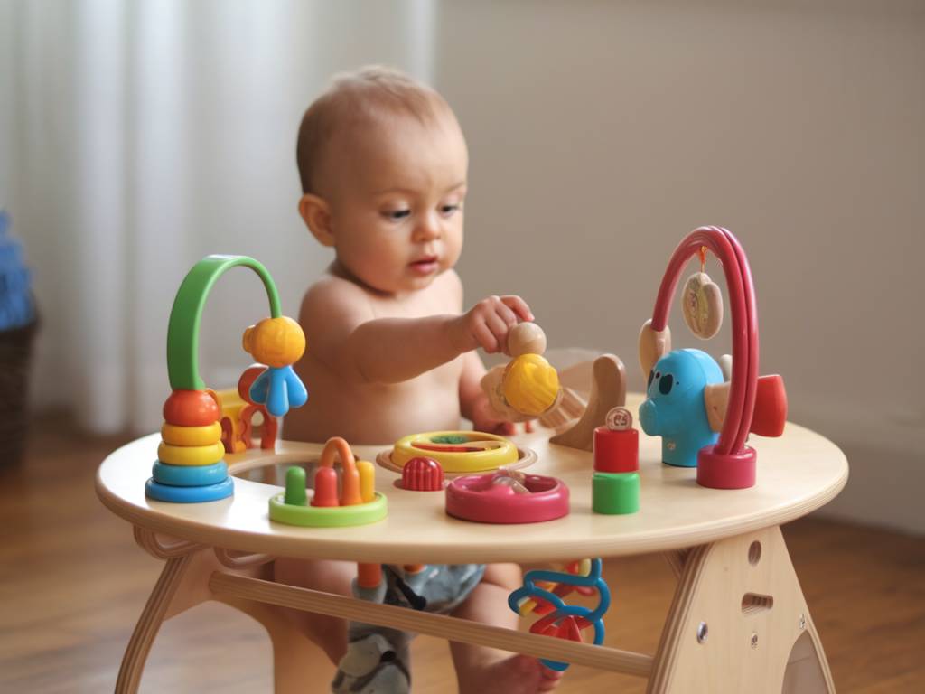 les tables d’activités pour bébé : comment bien choisir selon l’âge et le développement