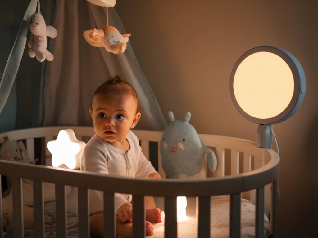 les veilleuses pour bébé : comparatif des modèles pour des nuits paisibles
